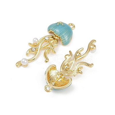Brass Alloy Pendants KK-R226-10G-01-1