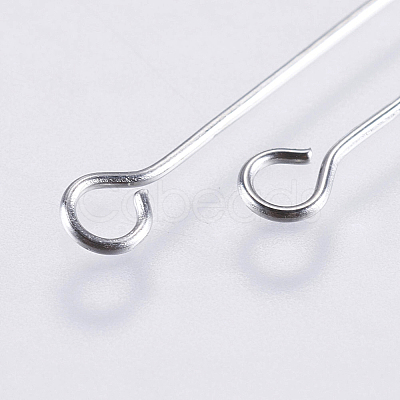 Non-Tarnish 304 Stainless Steel Eye Pins LS-X-STAS-F146-03P-40mm-1
