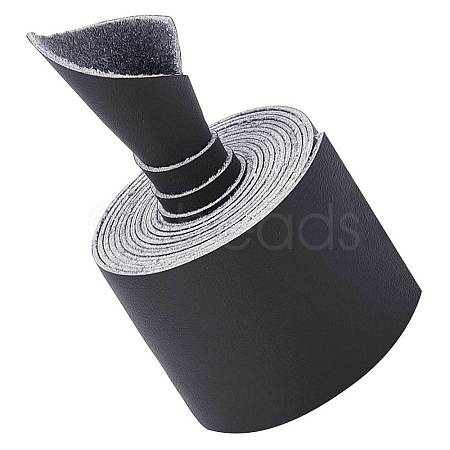 Flat Microfiber Imitation Leather Cord LC-WH0006-07D-02-1