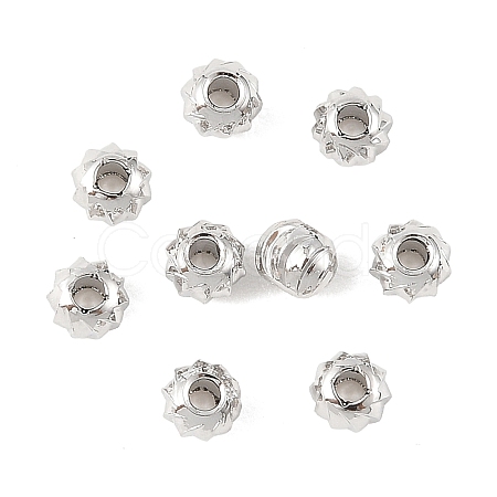 SHEGRACE Brass Spacer Beads XGRPCF010-177P-1