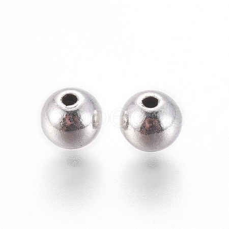 Tibetan Style Alloy Beads TIBEB-Q008-AS-FF-1