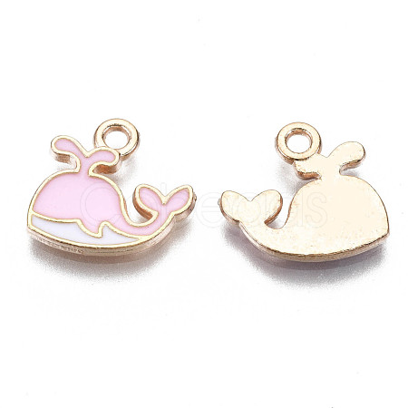 Alloy Enamel Charms ENAM-S115-037C-1