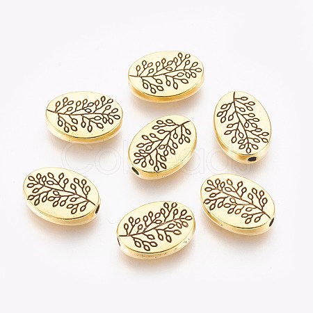 Tibetan Style Alloy Beads X-GLFH10181Y-NF-1