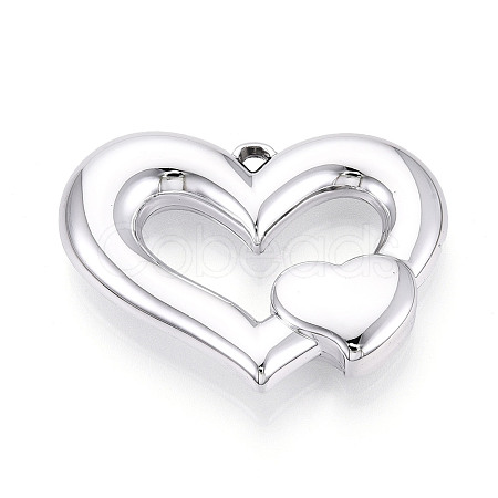 Acrylic Big Pendants OACR-T030-29B-1
