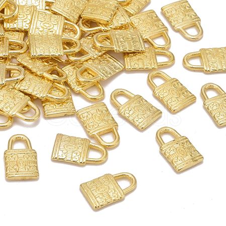 Tibetan Style Alloy Padlock Charms K08UH012-1