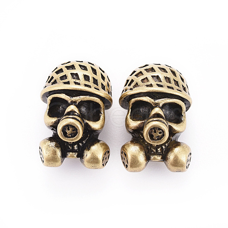 Brass Beads KK-G360-02AS-1