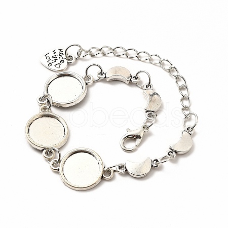 Alloy Bracelets & Anklets Making MAK-M027-02AS-1