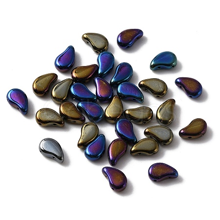 380Pcs Electroplate Czech Glass Beads EGLA-WH0001-09A-1