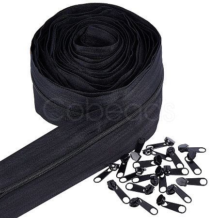 Nylon Invisible Widen Zipper Fastener FIND-BC0001-69B-1