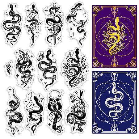 Custom PVC Plastic Clear Stamps DIY-WH0448-0054-1