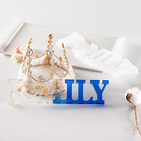 DIY Word Family Silicone Molds DIY-L042-003-1