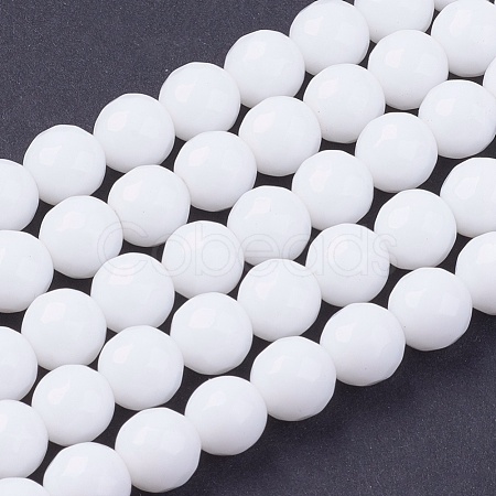 Natural Jade Bead Strands X-G-R166-8mm-22-1