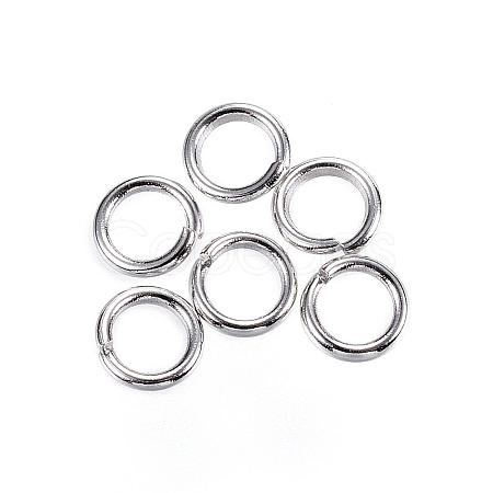 Tarnish Resistant 304 Stainless Steel Open Jump Rings STAS-D448-097P-4.5mm-1