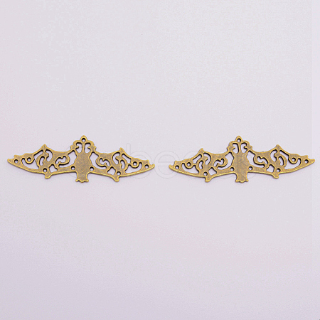 Alloy Filigree Joiners Links PALLOY-WH0072-03AB-1