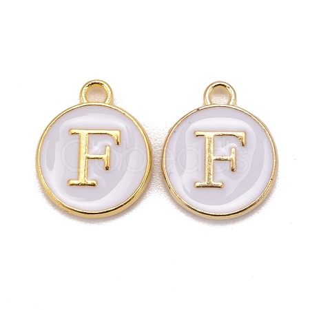 Golden Plated Alloy Charms ENAM-S118-01F-1