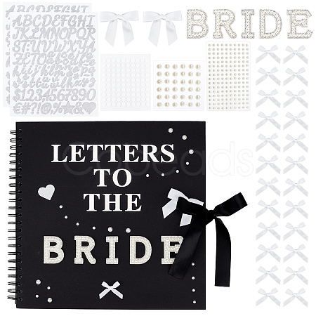 DIY Wedding Photo Album Guestbook Set DIY-TW0001-04A-1