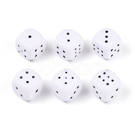 Opaque Acrylic Beads SACR-T035-19M-1