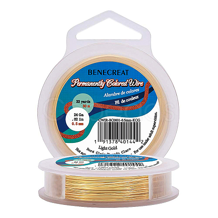 Round Craft Copper Wire CWIR-BC0001-0.5mm-KCG-1