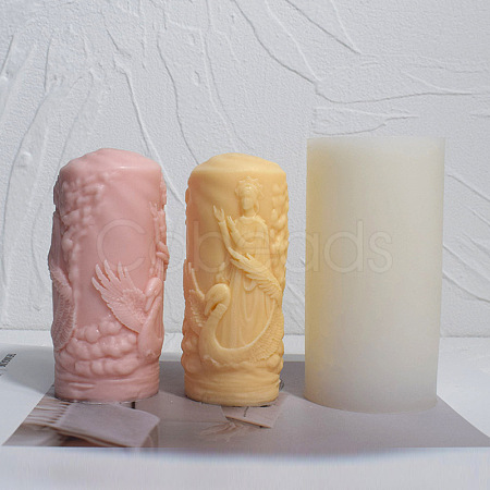 Greek Goddess Candle Silicone Statue Molds DIY-L072-011-1