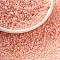 Cylinder Seed Beads, Opaque Colours Luster, Uniform Size, PeachPuff, 2x1.3~1.5mm, Hole: 0.8~1mm, about 888pcs/10g