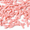 Opaque Acrylic Beads, Bowknot, Salmon, 20x34x5.5mm, Hole: 1.8mm, about 435pcs/500g