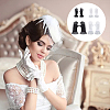 4 Pairs 4 Style Silk Gloves AJEW-GA0006-09-5