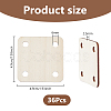 Wooden Knitting Loom Board DIY-WH0591-143D-2