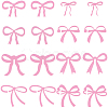 32Pcs 8 Styles Opaque Acrylic Wine Glass Cabochon OACR-SC0002-82B-7