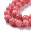Natural Malaysia Jade Beads Strands G-A146-10mm-B08-6