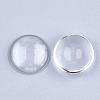 Transparent Glass Cabochons GGLA-S036-01-2
