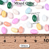 500Pcs Baking Paint Glass Seed Beads SEED-PA0001-05A-2
