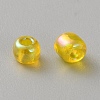 Transparent Glass Seed Beads GLAA-WH0032-34J-2
