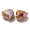 UV Plating Rainbow Iridescent Acrylic Beads OACR-P010-03B-3