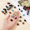 36Pcs 6 Colors Resin Beads RESI-CA0001-37-3