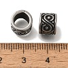 304 Stainless Steel European Beads STAS-D191-03AS-2
