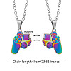 Magnetic Game Controller Pendant Matching Necklaces Set JN1013A-2