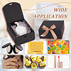 Square Cardboard Paper Jewelry Gift Boxes CBOX-WH0003-35B-5
