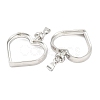 Alloy Pendant Cabochon Settings FIND-G079-01P-2