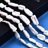 Nuggets Natural Baroque Pearl Keshi Pearl Beads Strands PEAR-Q004-34-2