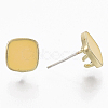 Alloy Enamel Stud Earring Findings PALLOY-N154-19E-2