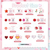 DIY Jewelry Making Finding Kit for Valentine's Day DIY-CD0001-44-3