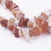 Natural Carnelian Stone Bead Strands X-G-R192-10-3