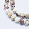 Natural Imperial Jasper Beads Strands X-G-A175C-8mm-01-6