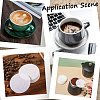 100Pcs Paper Coffee Filters FIND-WH0423-58B-5