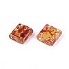 2-Hole Transparent Glass Seed Beads SEED-S023-30C-10-2