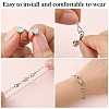 20 Sets 2 Colors Alloy Magnetic Clasps PALLOY-CJ0002-43-3