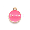 Alloy Enamel Pendants ENAM-S124-01B-03C-3