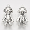 Tibetan Style Alloy Pendants X-TIBEP-T009-42AS-RS-1