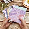 24 Sheet 12 Style Square with Marble Pattern Scrapbook Paper Pad SCRA-GF0001-05-3