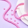 Handmade Polymer Clay Beads Strands X-CLAY-N008-008C-7